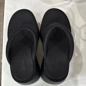 Black Platform Sandals